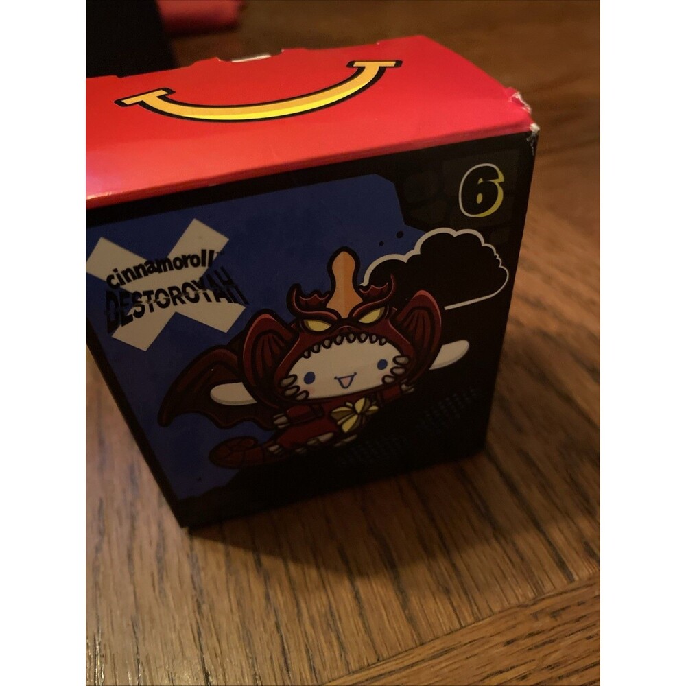 McDonald’s Happy Meal toy Hello Kitty & Friends Godzilla Cinnamon Roll Destroyah